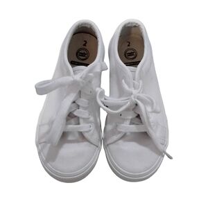 Wonder Nation Sneakers Kids Size 2 Casual Comfy Minimalist Sporty Preppy Classic